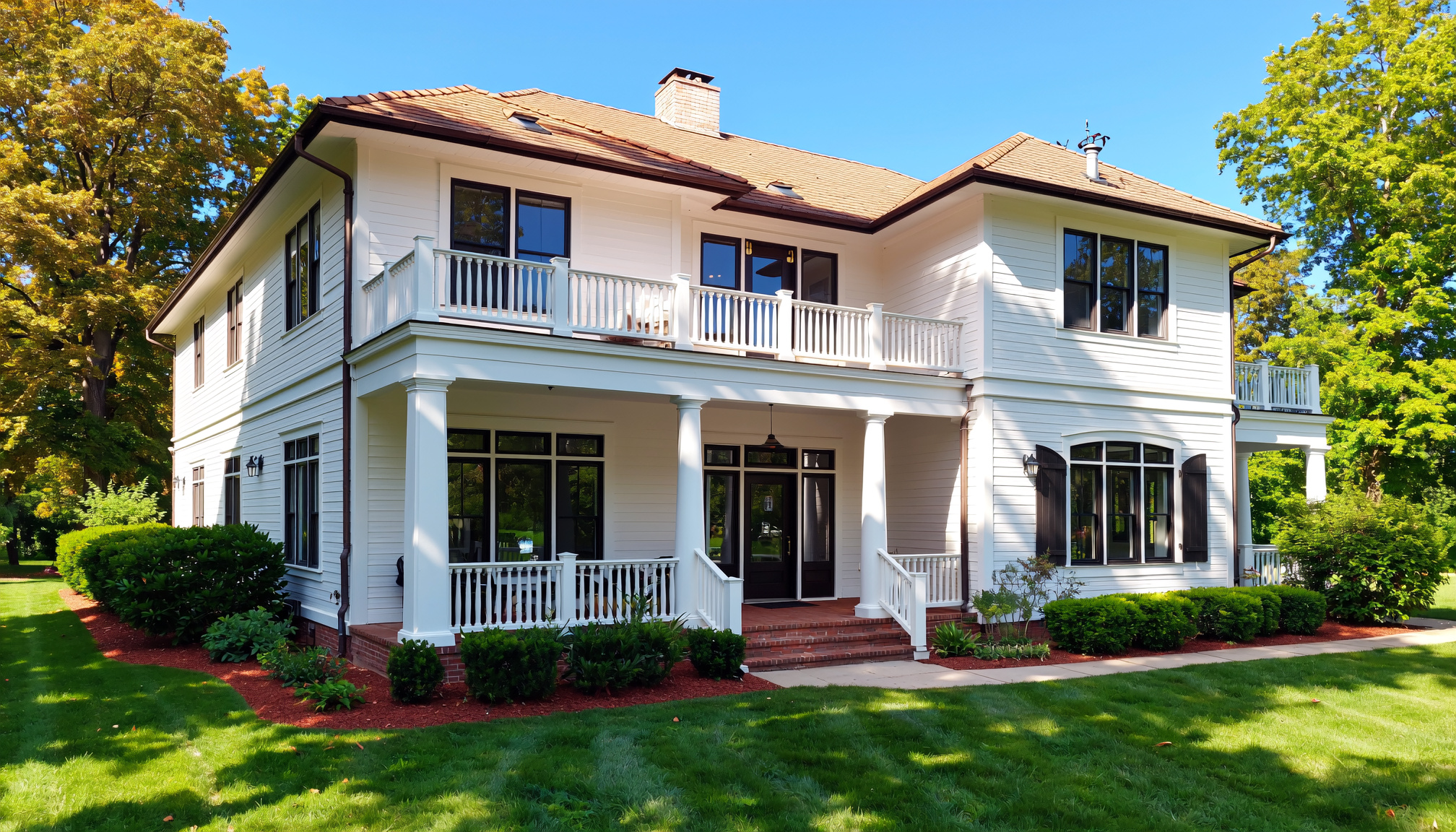 Savannah, GA home seamless rain gutters